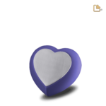 Blauw Zilveren Hart