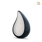 Medium Urn Traan Blauw Zilver
