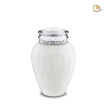 Medium Urn Witmarmer